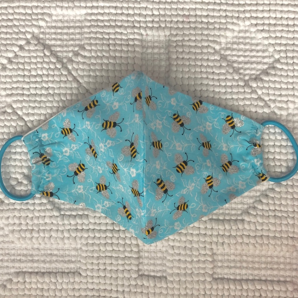 Bumblebee 2 Layer Face Mask